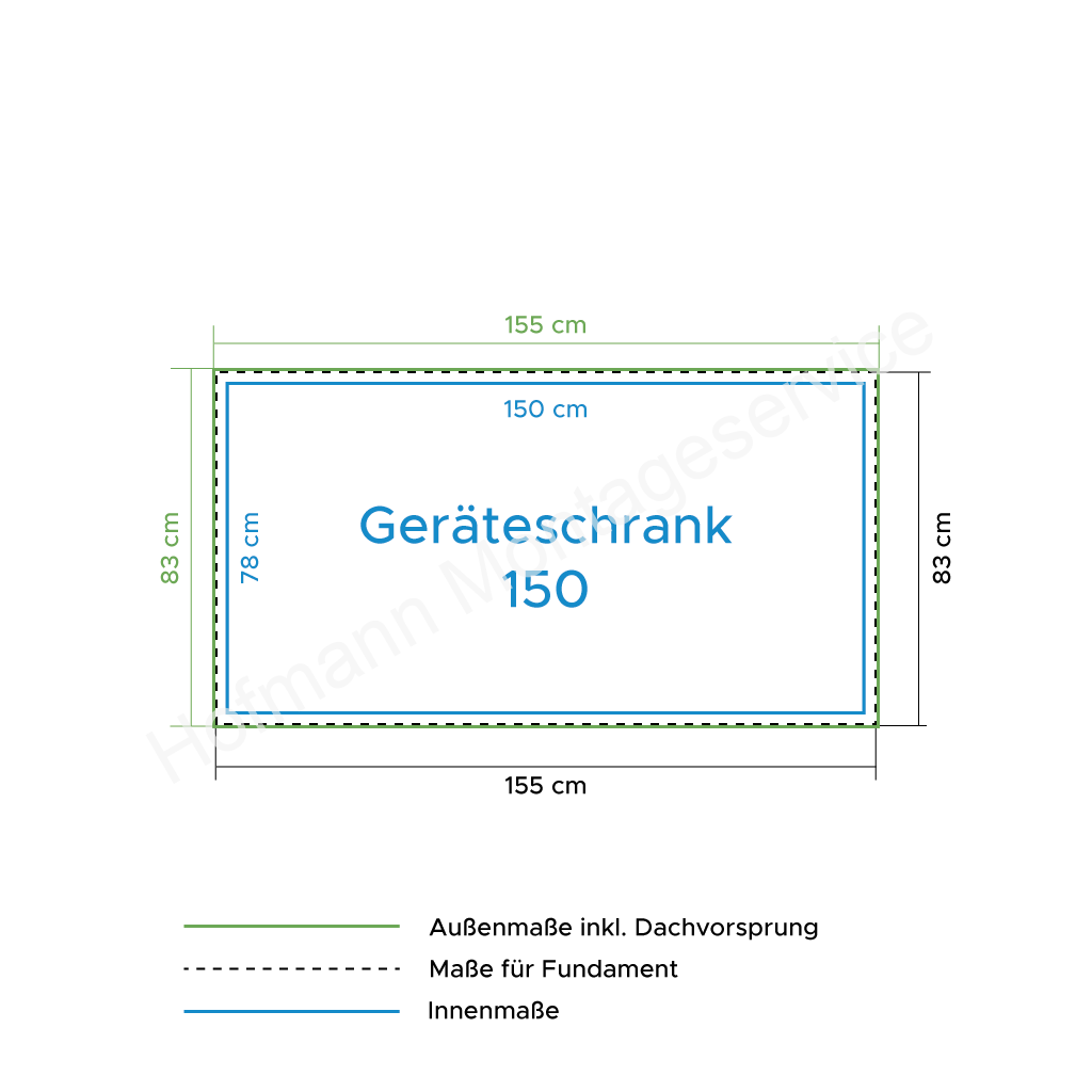 Geräteschrank 150